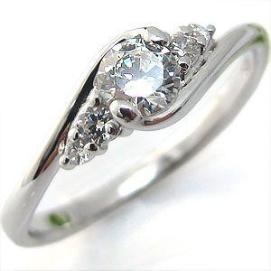 婚約指輪 安い K18 リング ダイアモンド 大粒 エンゲージリング 手作り プロポーズ用｜plejour