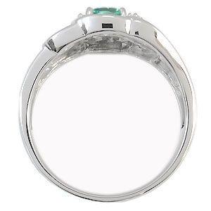 プラチナ 母の日 ファッション エメラルド リング Mr 0011 5 Pt Plejour ポイント消化 指輪 指輪 唐草 プレジュール 一粒 母の日