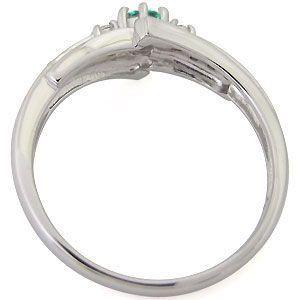 エメラルドリング 一粒 Mr 0044 5 K10 5 Plejour プレジュール 指輪 エメラルド 指輪 リング リング