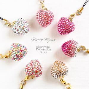 スマホアクセサリー 携帯ストラップ スワロフスキ...の商品画像