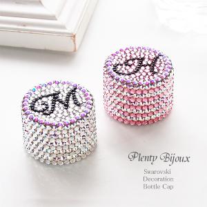 SWAROVSKI（スワロフスキー） デコ ペットボトルキャップ ねこちゃん