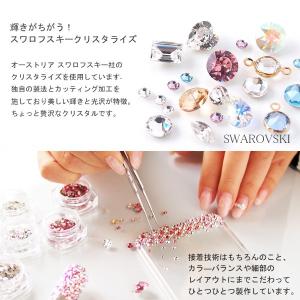 スマホケース スワロフスキー ハート 星 デコ...の詳細画像5