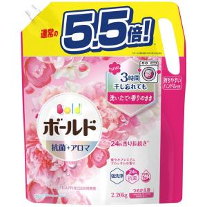 大容量 ボールド 洗濯洗剤 液体 プレミアムブロッサム 詰め替え 2,200g