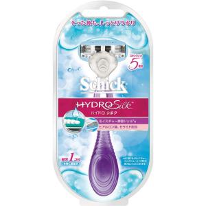 シック Schick ハイドロシルク ホルダー お試し用 女性用 カミソリ (替刃1コ本体に装着済み...