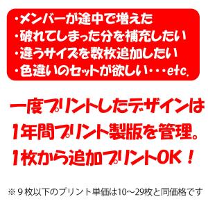 ビブス プリントサービス ビブス代別途 14c...の詳細画像3