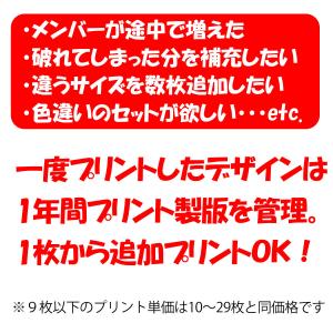 ビブス プリントサービス ビブス代別途 12c...の詳細画像3