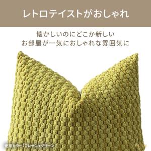 クッションカバー カバーのみ 45×45cm ...の詳細画像2