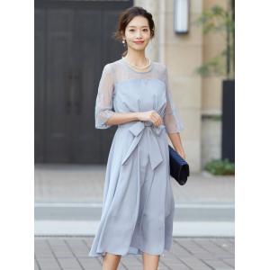 パーティードレス 結婚式 二次会 服装 親族 披露宴 謝恩会 卒業パーティー レース ロングドレス ...