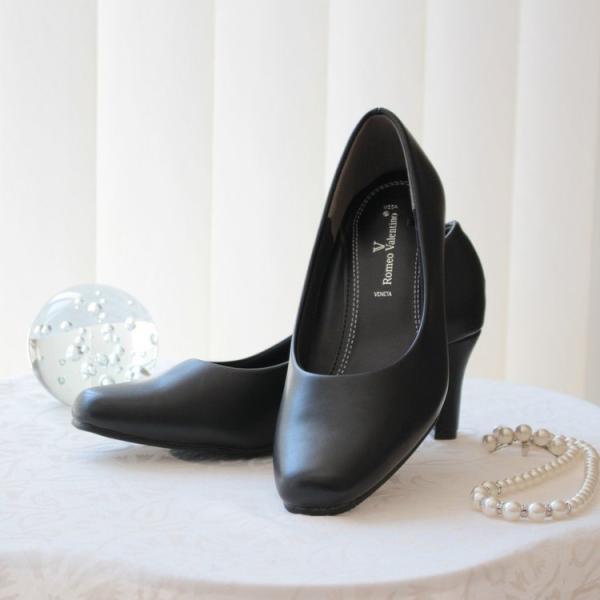 葬式 パンプス 通夜 パンプス ブラックフォーマル パンプス 結婚式 靴 パーティー パンプス 成人...