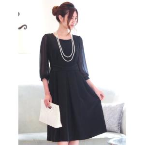 パーティードレス セレモニーワンピース 結婚式 二次会 親族 卒業式 卒園式 入学式 七五三 母 マ...