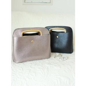 ☆パール ビーズ スパンコール 刺繍 がま口バッグ フォーマル