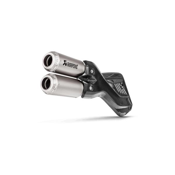 アクラポビッチ スリップオンライン チタン EC/ECE Multistrada1200ED 17-...