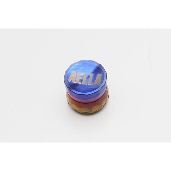 AELLA (アエラ) チタン製エアバルブキャップ ショート 1個 (グラデーション) AE-740...