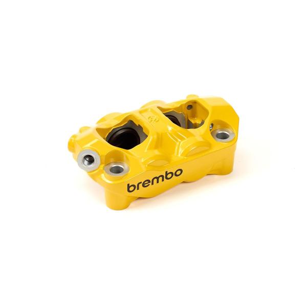 brembo (ブレンボ) Hypure ラジアル モノブロック 4P キャリパー イエローペイント...