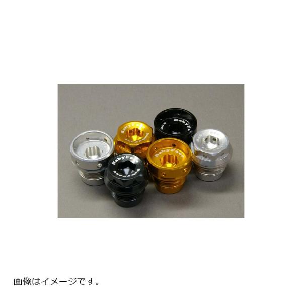 BABYFACE (ベビーフェイス) オイルフィラーキャップ ラウンド シルバー HONDA/KAW...