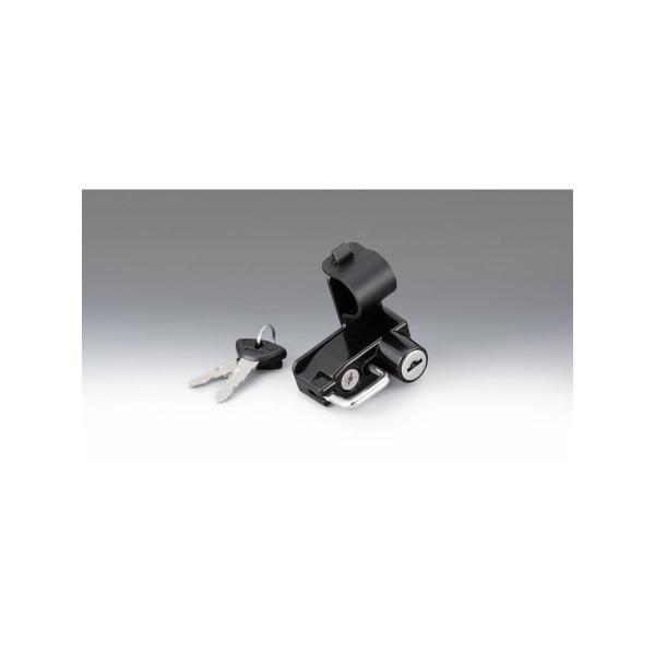 KIJIMA (キジマ) ヘルメットロック ブラック ジクサー150/250・SF 303-1602