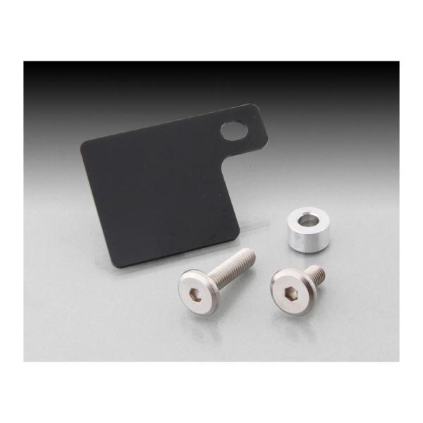 KITACO (キタコ) 自賠責ステッカープレート ブラック 699-0000000