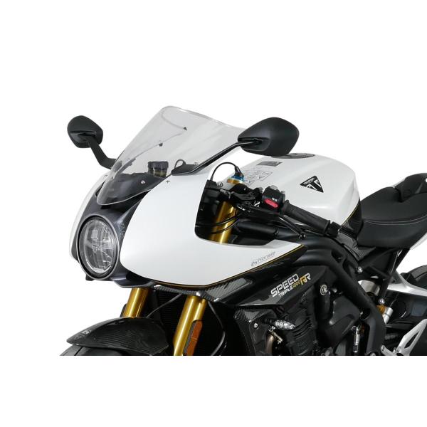 MRA (エムアールエー) スクリーン レーシング クリア SPEED TRIPLE 1200 RR...