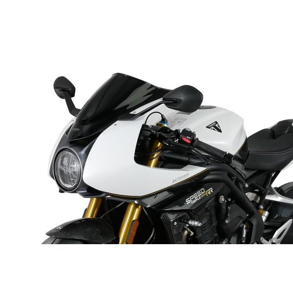 [特価品]エムアールエー スクリーン レーシング ブラック SPEED TRIPLE 1200 RR...