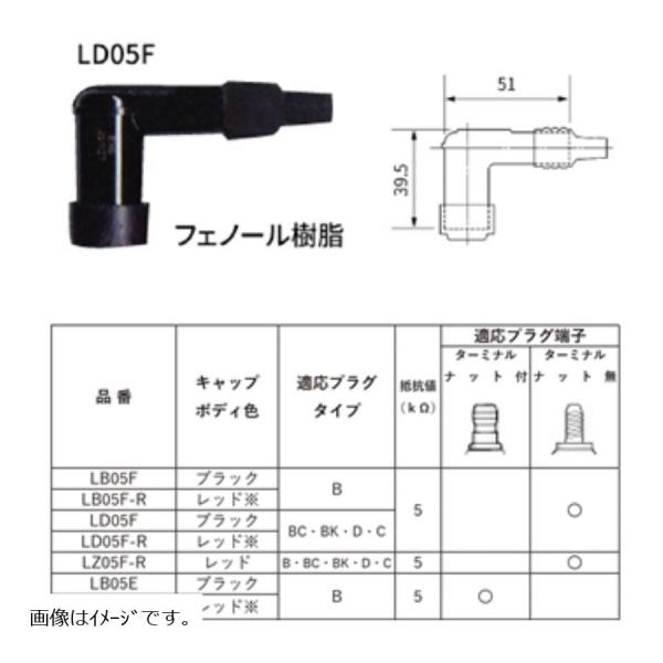 NGK (エヌジーケー) プラグキャップ ブラック 8363 LD05F 8363 LD05F