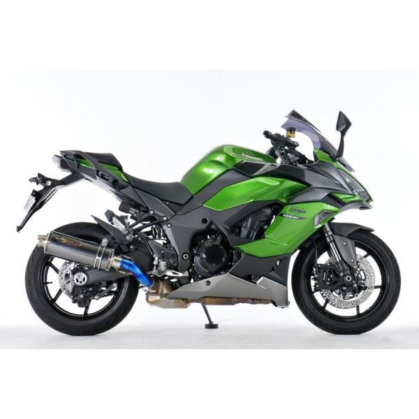 ノジマエンジニアリング GT-DLCチタンスリップオン パニア対応 Ninja1000SX NT66...