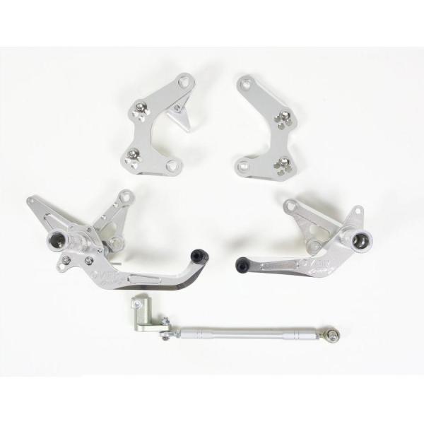 OVER RACING (オーバーレーシング) バックステップ 4POS/SIL MONKEY(ドラ...