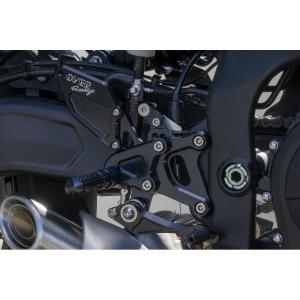 OVER RACING (オーバーレーシング) バックステップ 4ポジション ブラック ZX-25R 51-86-01B｜plot-store2