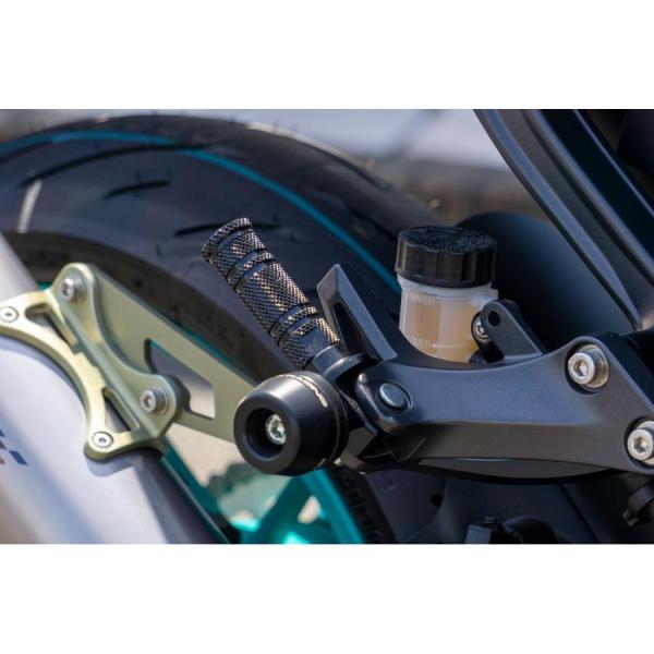 OVER RACING (オーバーレーシング) タンデムステップスライダー ブラック MT-09 2...