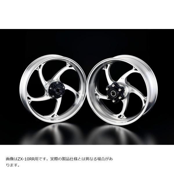 OVER RACING (オーバーレーシング) GP-V F350/R600-17 ホイールセット ...