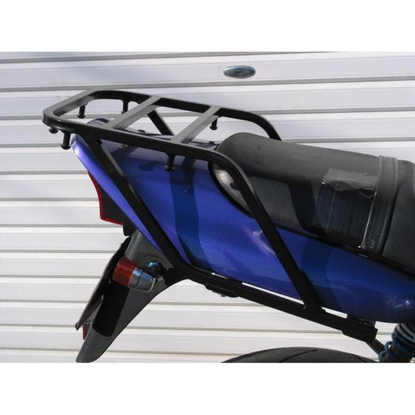 ライディングスポット リアキャリア/ブラック CB400SF 92-96 P009-7113