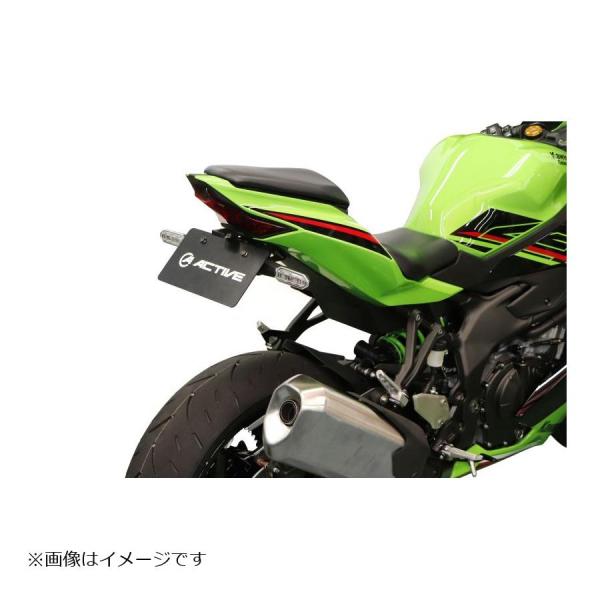ACTIVE (アクティブ) フェンダーレスKIT LEDナンバー灯付き ブラック ZX-25R/S...