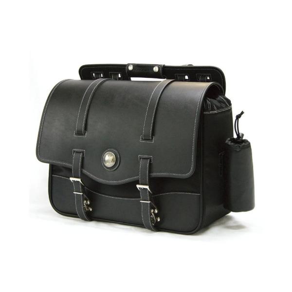 デグナー ナイロンサドルバッグボトルホルダー付 BK NB-10