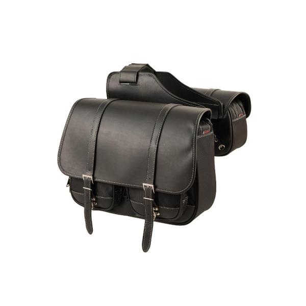 デグナー ナイロンダブルサドルバッグ 右出マフラー対応 NB-43B