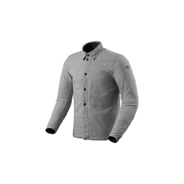 レブイット エスモント オーバーシャツ グレー L FSO025-0150-L