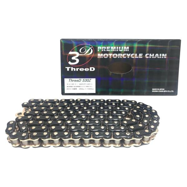 スリード スリード チェーン 530Z ブラック＆ゴールド 120L MLJ 530Z-BK-GP-...