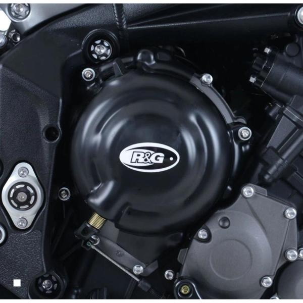 R&amp;G (アールアンドジー ) エンジンケースカバーSET ブラック TRIUMPH Daytona...