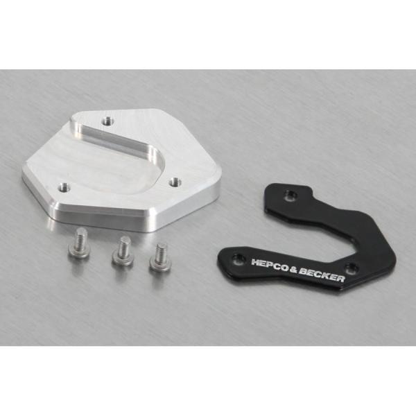 ヘプコ&amp;ベッカー サイドスタンド エンラージメント MT-07/Y-AMT 14-25 421145...
