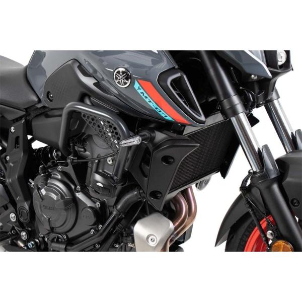 ヘプコ&amp;ベッカー エンジンガード アンスラサイト クラッシュパッド付 MT-07  5014571 ...