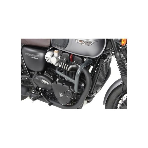 ヘプコアンドベッカー エンジンガード ブラック Street Twin 16-22/Bonnevil...