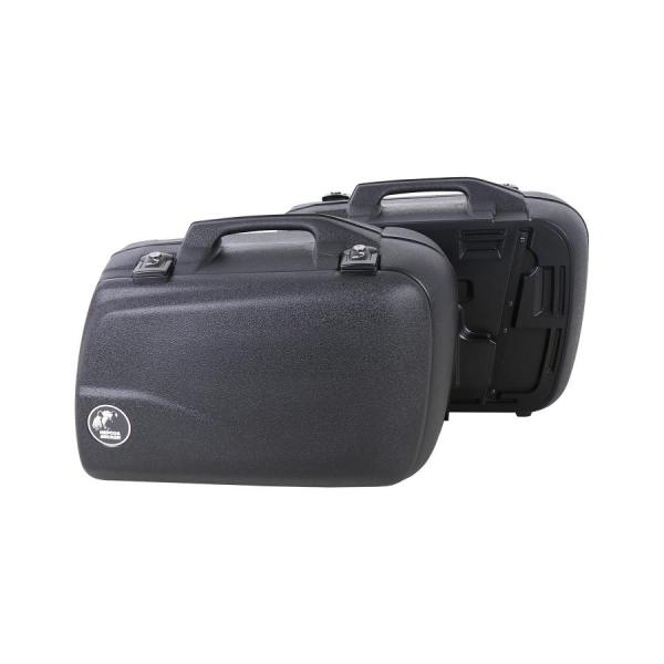 ヘプコ&amp;ベッカー サイドケース ジュニア 40 左右セット ブラック 610036 00 01