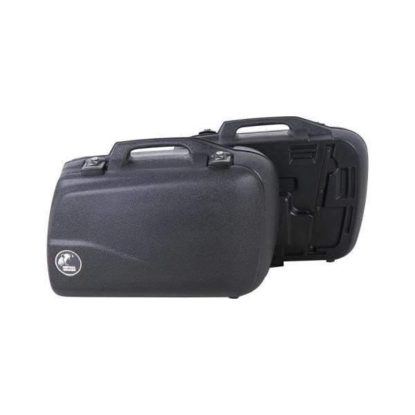 ヘプコ&amp;ベッカー サイドケース ジュニア エンデューロセット 右30L/左40L ブラック 6100...