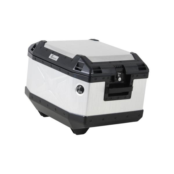 ヘプコ&amp;ベッカー トップケース エクスプローラー 45 シルバー 610212 00 00