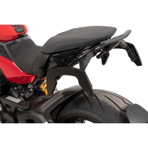 ヘプコ&amp;ベッカー C-Bowサイドキャリア ブラック Diavel V4 6307669 00 01