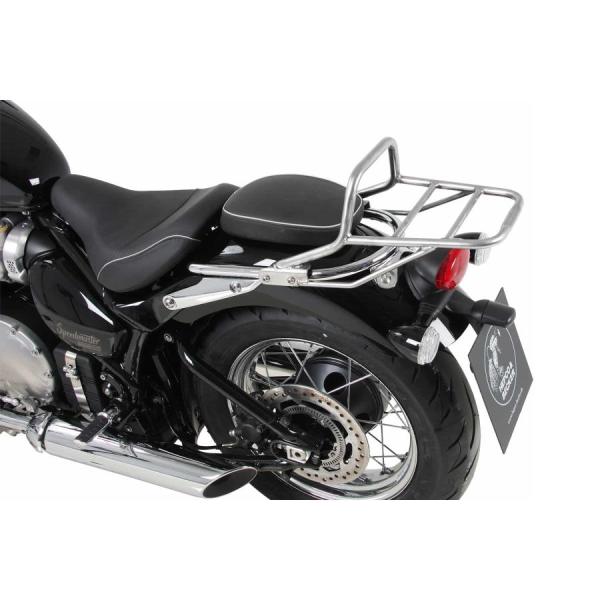 ヘプコ&amp;ベッカー トップケースキャリア リアラック クローム ボンネビル Speedmaster 6...