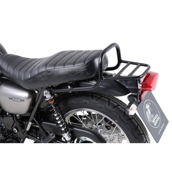 ヘプコ&amp;ベッカー リアキャリア ブラック(トップケース不可) W800/Street/Cafe 65...