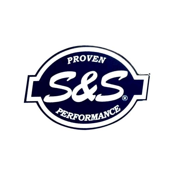 S&amp;S (エスアンドエスサイクル) LOGOS (ロゴス)テッカー 3インチ  106-4459