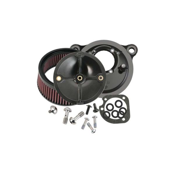 S&amp;S (エスアンドエスサイクル) ステルス エアクリーナーキット カバーなし ビッグツイン 93-...