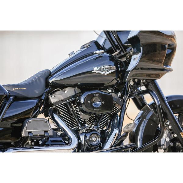 S&amp;S (エスアンドエスサイクル) ステルス エアクリーナーキット トリビュート グロスブラック ミ...