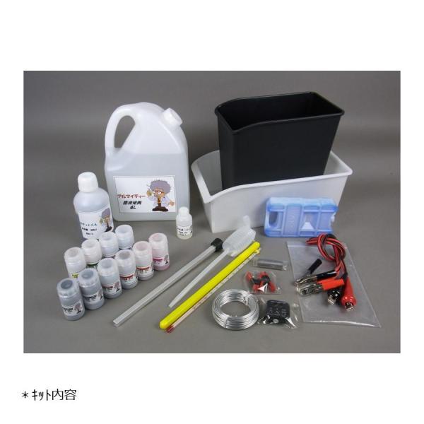 カーベック Dr.アルマイトJr.Aキット アルマイト染料10色付き 1789