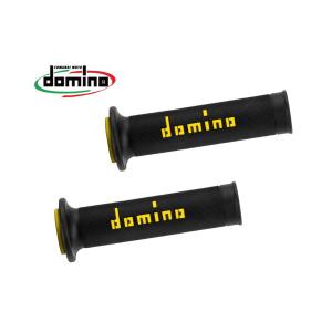 domino (ドミノ) グリップ レースタイプ ブラックXイエロー A01041C4740｜plot-store2